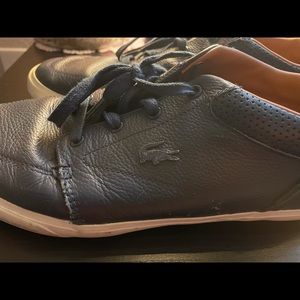 Lacoste Shoes (blue leather)
